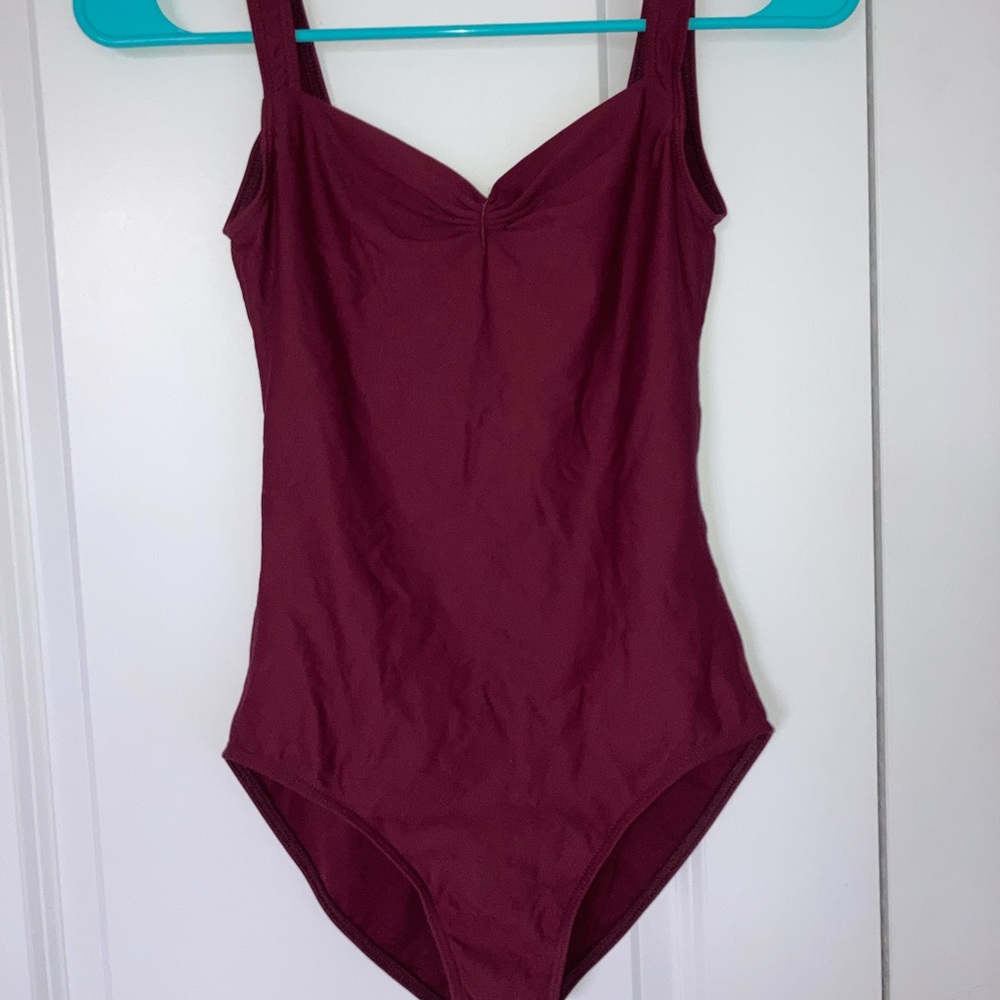 Maroon Wear Moi Ballet Leotard